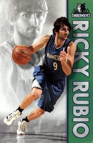 Timberwolves - R Rubio 12 Poster Print (24 x 36) Timberwolves - R Rubio 12 Poster Print (24 x 36)