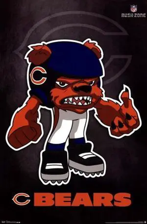 Chicago Bears - Rusher 13 Poster Print (24 x 36) Chicago Bears - Rusher 13 Poster Print (24 x 36)