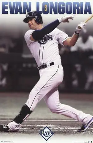Tampa Bay Rays - E Longoria 13 Poster Print (24 x 36) Tampa Bay Rays - E Longoria 13 Poster Print (24 x 36)