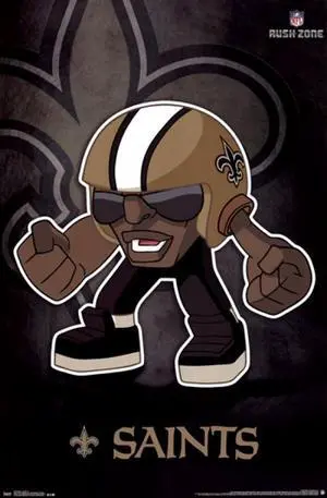 New Orleans Saints - Rusher 13 Poster Print (24 x 36) New Orleans Saints - Rusher 13 Poster Print (24 x 36)