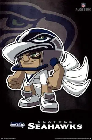 Seattle Seahawks - Rusher 13 Poster Print (24 x 36) Seattle Seahawks - Rusher 13 Poster Print (24 x 36)