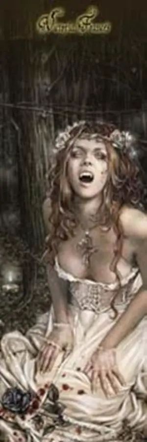 Vampire Girl Poster Print by Victoria Frances (21 x 62) Vampire Girl Poster Print by Victoria Frances (21 x 62)