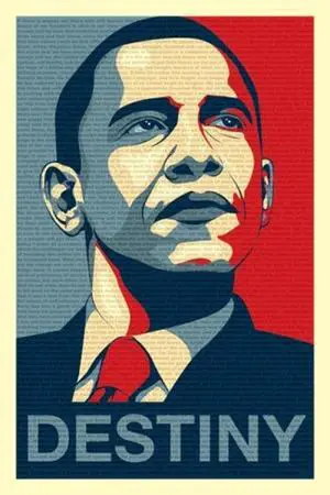 Barack Obama - Destiny Speech Poster Print (22 x 34) Barack Obama - Destiny Speech Poster Print (22 x 34)