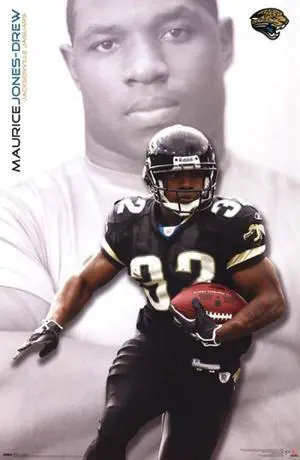 Jackson Jaguars - Maurice Jones-Drew Poster Print (24 x 36) Jackson Jaguars - Maurice Jones-Drew Poster Print (24 x 36)