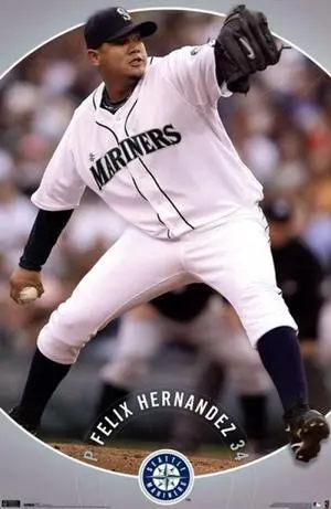 Mariners - F Hernandez 10 Poster Print (24 x 36) Mariners - F Hernandez 10 Poster Print (24 x 36)