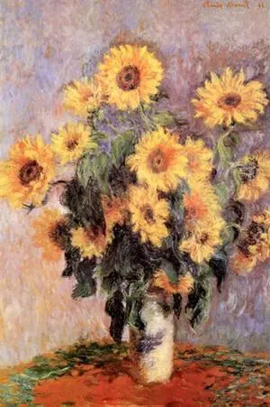 Sunflowers, c.1881 Poster Print by Claude Monet (24 x 36) Sunflowers, c.1881 Poster Print by Claude Monet (24 x 36)