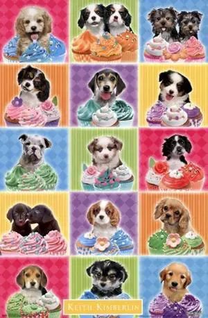Puppy - Cupcake Poster Print (24 x 36) Puppy - Cupcake Poster Print (24 x 36)