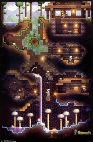 Terraria - Screenshot Poster Print (24 x 36) Terraria - Screenshot Poster Print (24 x 36)