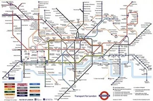 London Underground Map Poster Print (36 x 24) London Underground Map Poster Print (36 x 24)