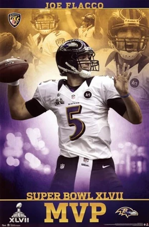 Super Bowl XLVII - MVP Poster Print (24 x 36) Super Bowl XLVII - MVP Poster Print (24 x 36)