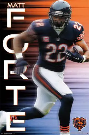Chicago Bears - Matt Forte 15 Poster Print (22 x 34) Chicago Bears - Matt Forte 15 Poster Print (22 x 34)