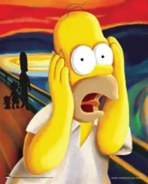 The Simpsons - Homer Scream Poster Print (16 X 20) The Simpsons - Homer Scream Poster Print (16 X 20)