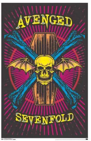 Black Light - Avenged Sevenfold Poster (23 x 35) Black Light - Avenged Sevenfold Poster (23 x 35)