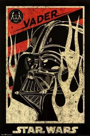 Star Wars - Vader Propaganda Poster Print (22 x 34) Star Wars - Vader Propaganda Poster Print (22 x 34)