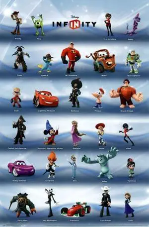 Disney Infinity - Phase 1 Grid Poster Print (22 x 34) Disney Infinity - Phase 1 Grid Poster Print (22 x 34)