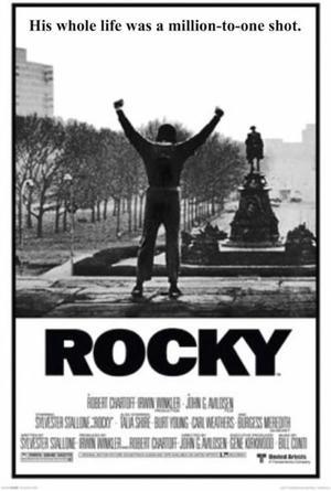 Rocky - His Whole Life Was Million to One Longshot Poster Print (24 x 36)