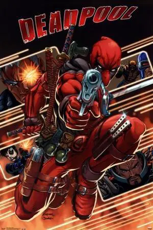 Deadpool - Attack Poster Print (22 x 34) Deadpool - Attack Poster Print (22 x 34)