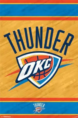 Oklahoma City Thunder - Logo 14 Poster Print (22 x 34) Oklahoma City Thunder - Logo 14 Poster Print (22 x 34)