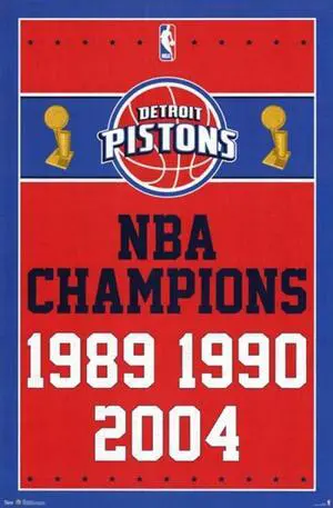 Detroit Pistons - Champions 2013 Poster Print (22 x 34) Detroit Pistons - Champions 2013 Poster Print (22 x 34)