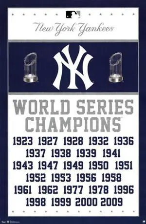 Yankees - Champions 13 Poster Print (22 x 34) Yankees - Champions 13 Poster Print (22 x 34)