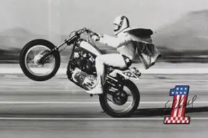 Posterazzi SCO10235 Evel Knievel Poster Print - 24 x 36 in. Posterazzi SCO10235 Evel Knievel Poster Print - 24 x 36 in.