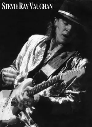 Stevie Ray Vaughan Live LiveGuitar Poster Print (24 x 36)