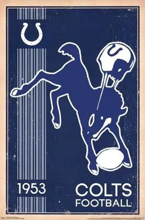 Indianapolis Colts - Retro Logo 2014 Poster Print (22 x 34) Indianapolis Colts - Retro Logo 2014 Poster Print (22 x 34)