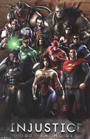 Injustice Gods Among Us - Grid Poster Print (22 x 34) Injustice Gods Among Us - Grid Poster Print (22 x 34)