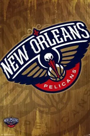 New Orleans Pelicans - Logo 13 Poster Print (22 x 34) New Orleans Pelicans - Logo 13 Poster Print (22 x 34)