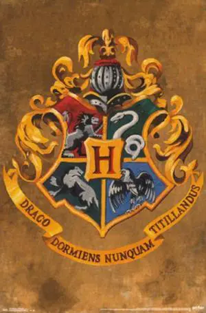 Harry Potter - Hogwarts Crest Poster Print (22 x 34) Harry Potter - Hogwarts Crest Poster Print (22 x 34)