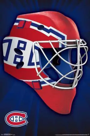 Montreal Canadiens - Mask 16 Poster Print (22 x 34) Montreal Canadiens - Mask 16 Poster Print (22 x 34)