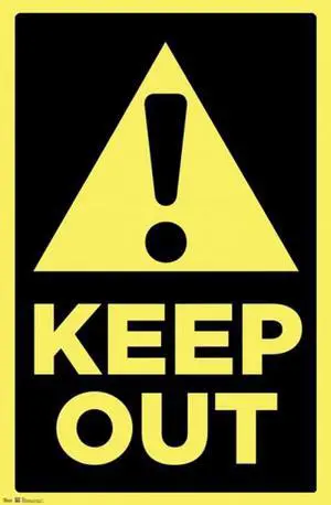 Keep Out Poster Print (22 x 34) Keep Out Poster Print (22 x 34)