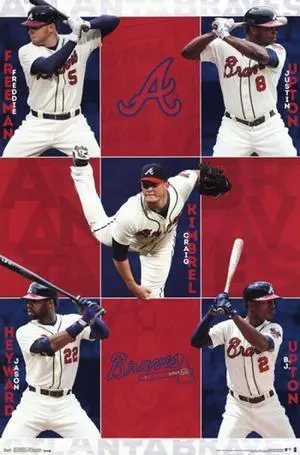 Atlanta Braves - Team 14 Poster Print (22 x 34) Atlanta Braves - Team 14 Poster Print (22 x 34)