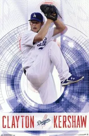 Los Angeles Dodgers - C Kershaw 14 Poster Print (22 x 34) Los Angeles Dodgers - C Kershaw 14 Poster Print (22 x 34)