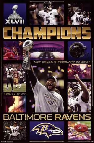 Super Bowl XLVII - Celebration Poster Print (24 x 36) Super Bowl XLVII - Celebration Poster Print (24 x 36)