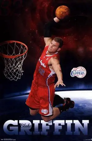 Los Angeles Clippers - B Griffin 13 Poster Print (22 x 34) Los Angeles Clippers - B Griffin 13 Poster Print (22 x 34)