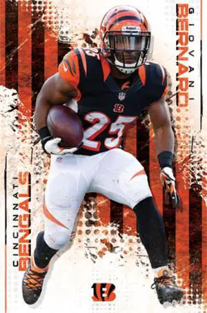 Cincinnati Bengals - Giovani Bernard 2014 Poster Print (22 x 34) Cincinnati Bengals - Giovani Bernard 2014 Poster Print (22 x 34)