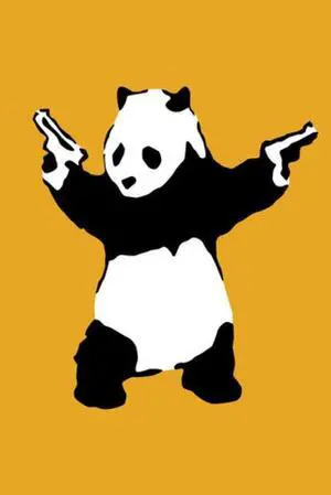 Panda Guns Poster Print (24 X 36) Panda Guns Poster Print (24 X 36)