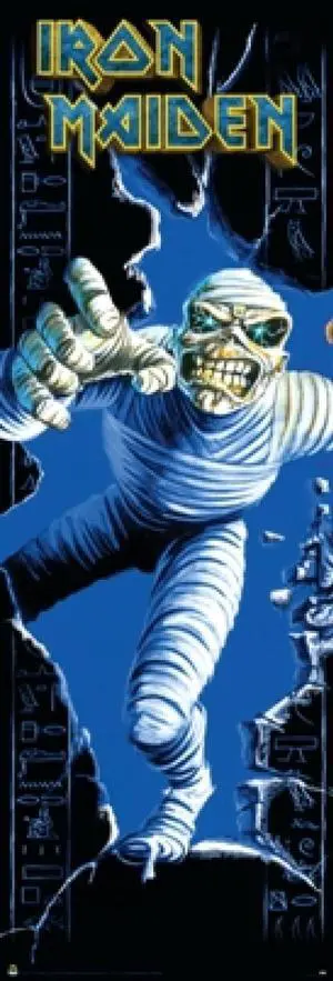 Iron Maiden - Door Poster Print (21 X 62) Iron Maiden - Door Poster Print (21 X 62)