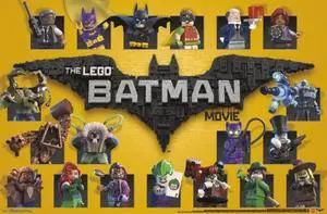 Lego Batman - Grid Poster Print (34 x 22) Lego Batman - Grid Poster Print (34 x 22)