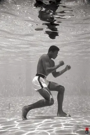 Muhammad Ali Underwater Poster Print (24 X 36) Muhammad Ali Underwater Poster Print (24 X 36)