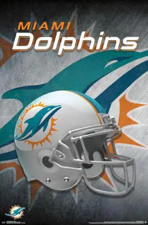 Miami Dolphins - Helmet 15 Poster Print (22 x 34) Miami Dolphins - Helmet 15 Poster Print (22 x 34)