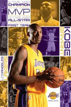 Los Angeles Lakers - Kobe Bryant Poster Print (22 x 34) Los Angeles Lakers - Kobe Bryant Poster Print (22 x 34)