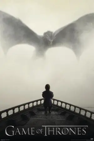 Game Of Thrones - Tyrion Lannister & Dragon Poster Print (24 X 36) Game Of Thrones - Tyrion Lannister & Dragon Poster Print (24 X 36)