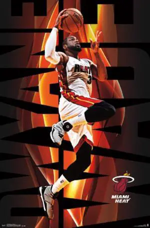 Miami Heat - Dwayne Wade Poster Print (22 x 34) Miami Heat - Dwayne Wade Poster Print (22 x 34)