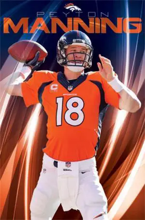 Denver Broncos - Peyton Manning 2014 Poster Print (22 x 34) Denver Broncos - Peyton Manning 2014 Poster Print (22 x 34)