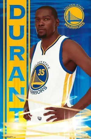 Golden State Warriors - Kevin Durant 16 Poster Print (22 x 34) Golden State Warriors - Kevin Durant 16 Poster Print (22 x 34)