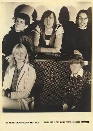 Velvet Underground Bw Group W Nico Poster Print (24 X 36) Velvet Underground Bw Group W Nico Poster Print (24 X 36)