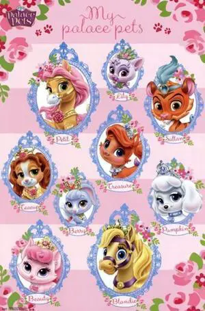 Princess Palace Pets - Pets Poster Print (22 x 34) Princess Palace Pets - Pets Poster Print (22 x 34)