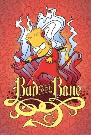 Simpsons - Bad to the Bone Poster Print (22 x 34) Simpsons - Bad to the Bone Poster Print (22 x 34)